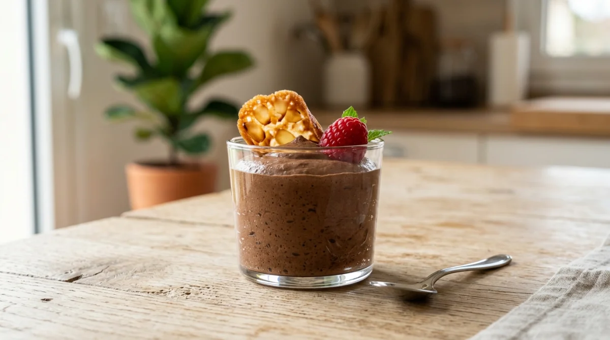 quel dessert pour accompagner une mousse au chocolat
