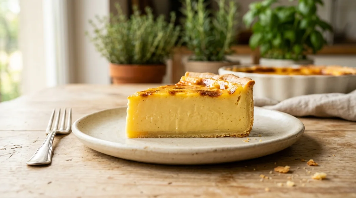 recette flan pâtissier sans pâte