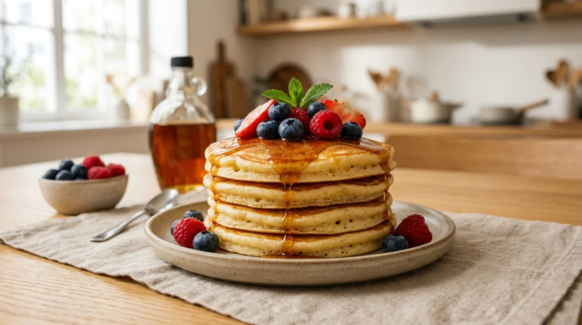 recette pancakes sans lait