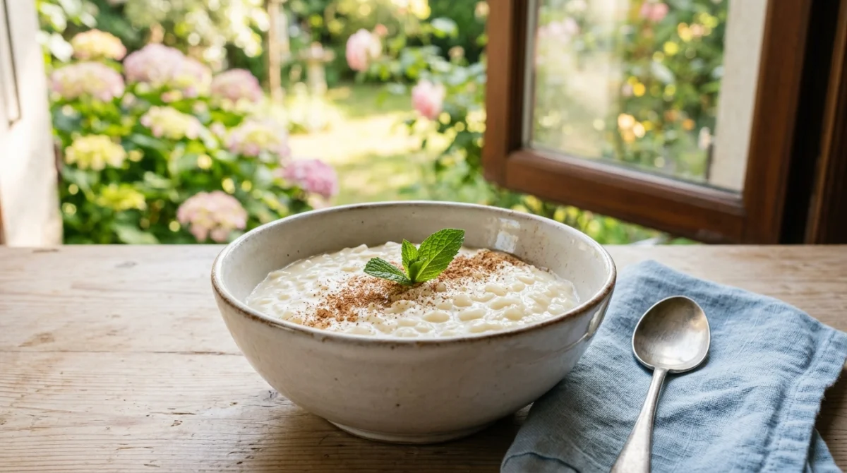 recette riz au lait crémeux