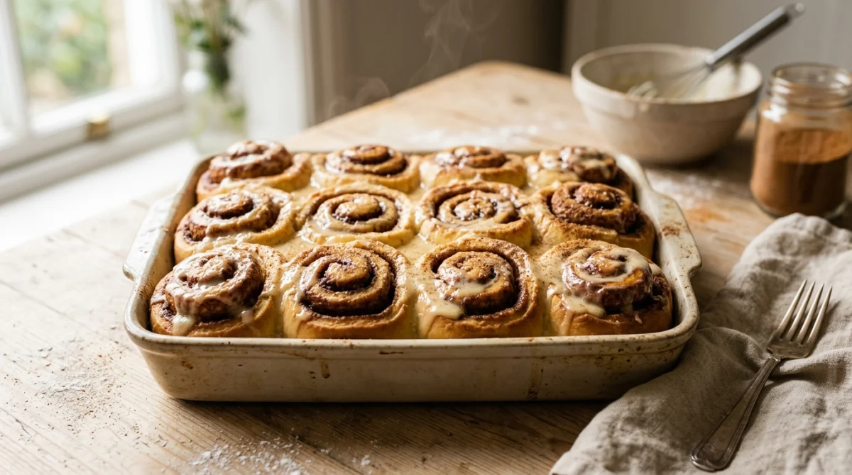 recette cinnamon rolls moelleux
