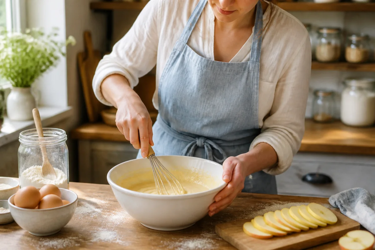 recette gâteau au yaourt aux pommes