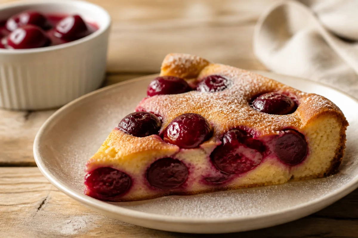 quel dessert avec des cerises au sirop