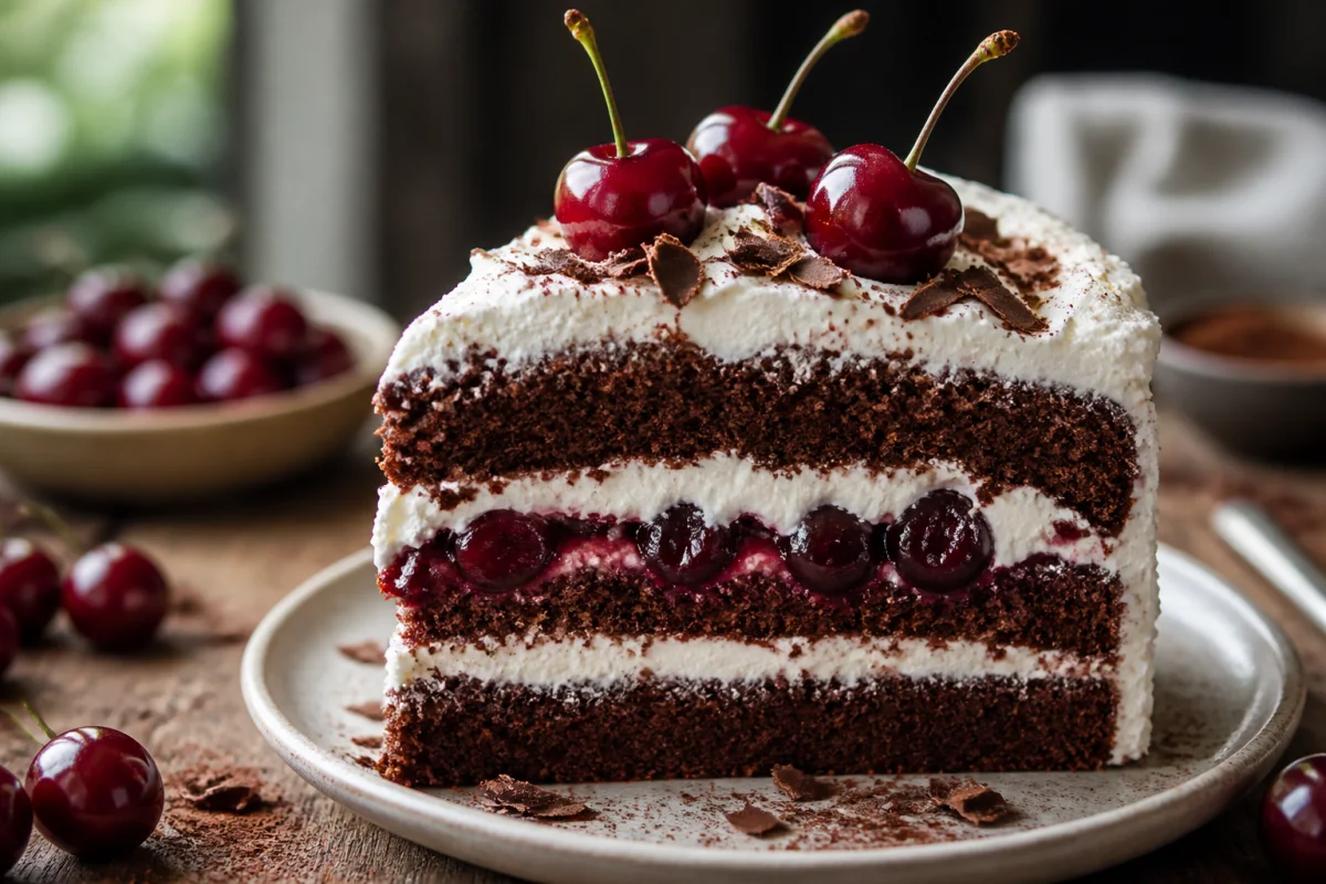 recette forêt noire traditionnelle